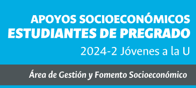 Apoyos socioeconómicos estudiantiles pregrado – Sede Bogotá 2024-02 Jóvenes a la U