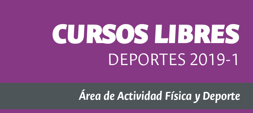 011 Oferta de Cursos Libres y Especiales en Deportes 2019-1