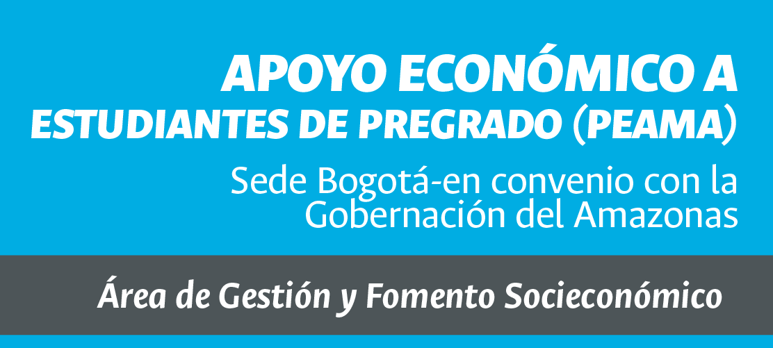 Convocatoria pública periodo 2021-2s  Apoyo Económico estudiantes de pregrado (PEAMA)