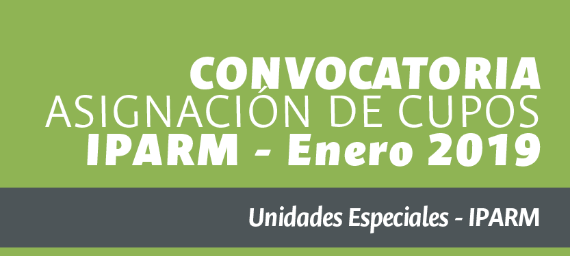 001 Convocatoria para asignación de cupos colegio IPARM